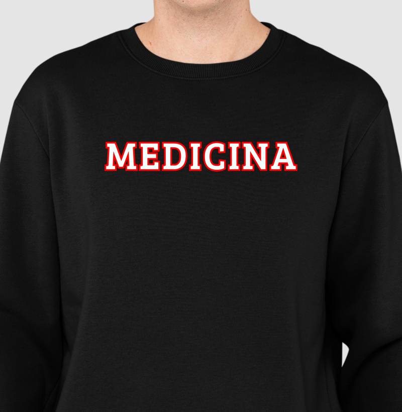 Suéter Moletom Medicina College