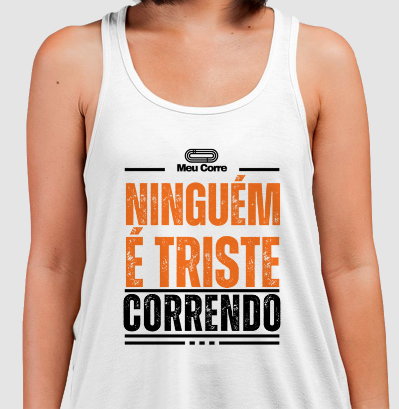 NINGUÉM É TRISTE CORRENDO