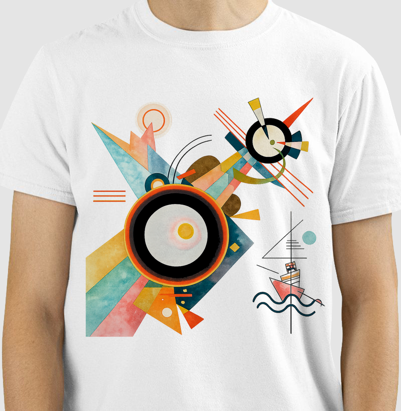 Kandinsky Abstrata Geometrica