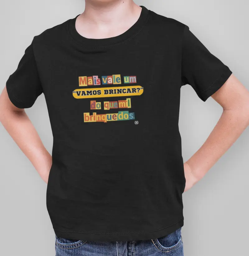 Mais vale um "Vamos brincar" do que mil brinquedos