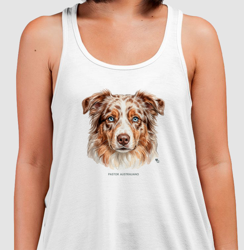 Cães - Pastor Australiano (Red Merle) - Regata - Regata