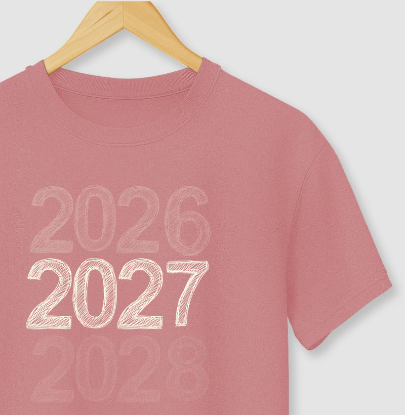 Camiseta 2027: O Ano é Agora - Camiseta