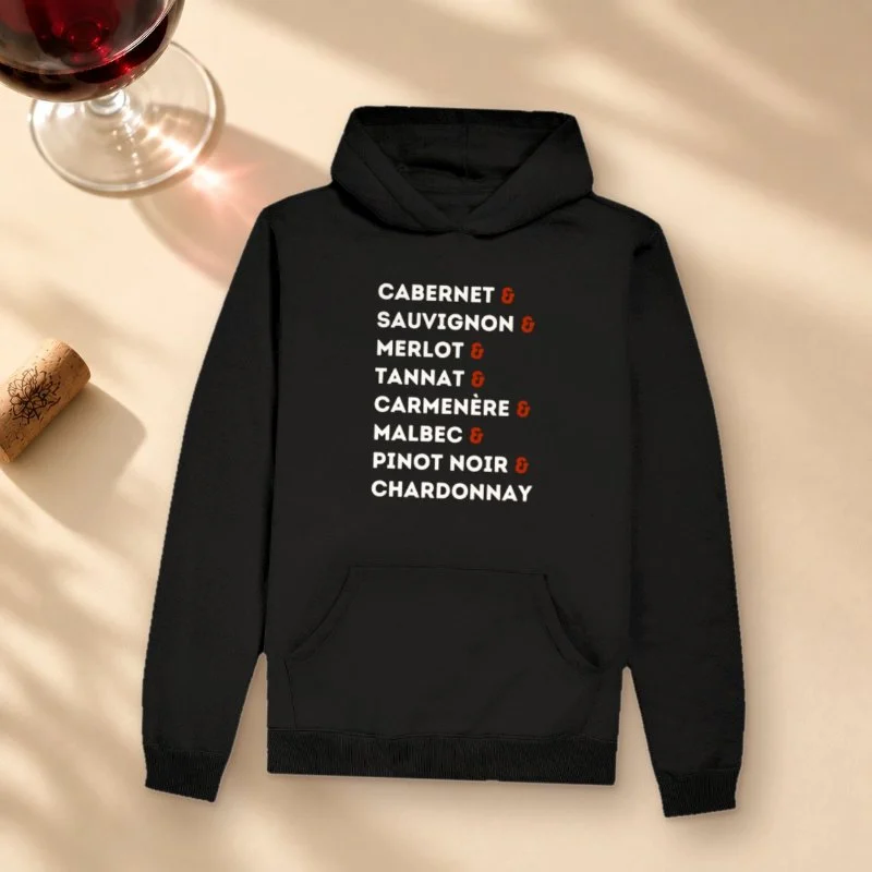 Moletom Nome das Uvas - Hoodie Moletom
