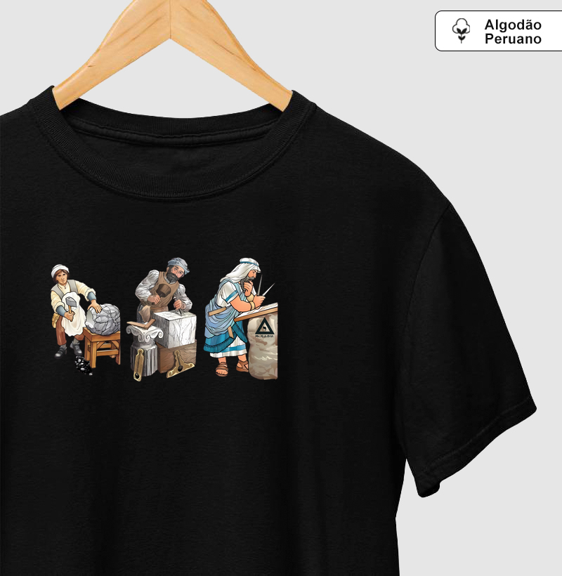 Camiseta Algodão Peruano Obreiros da Oficina - Mr. GADU