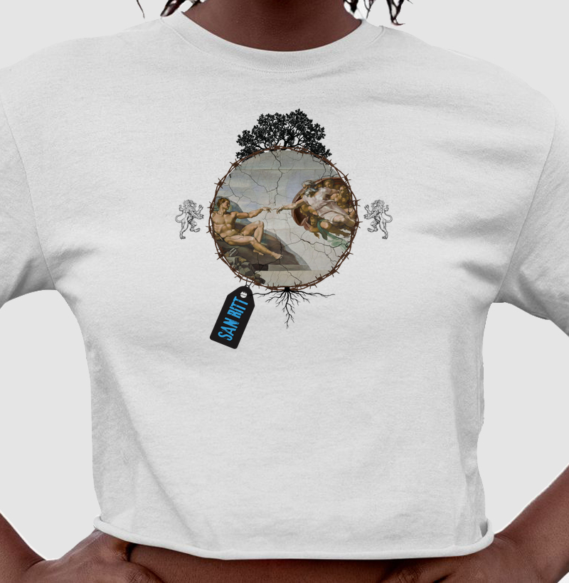 Cropped S★R Ritmo Urbano The Creation of Adam