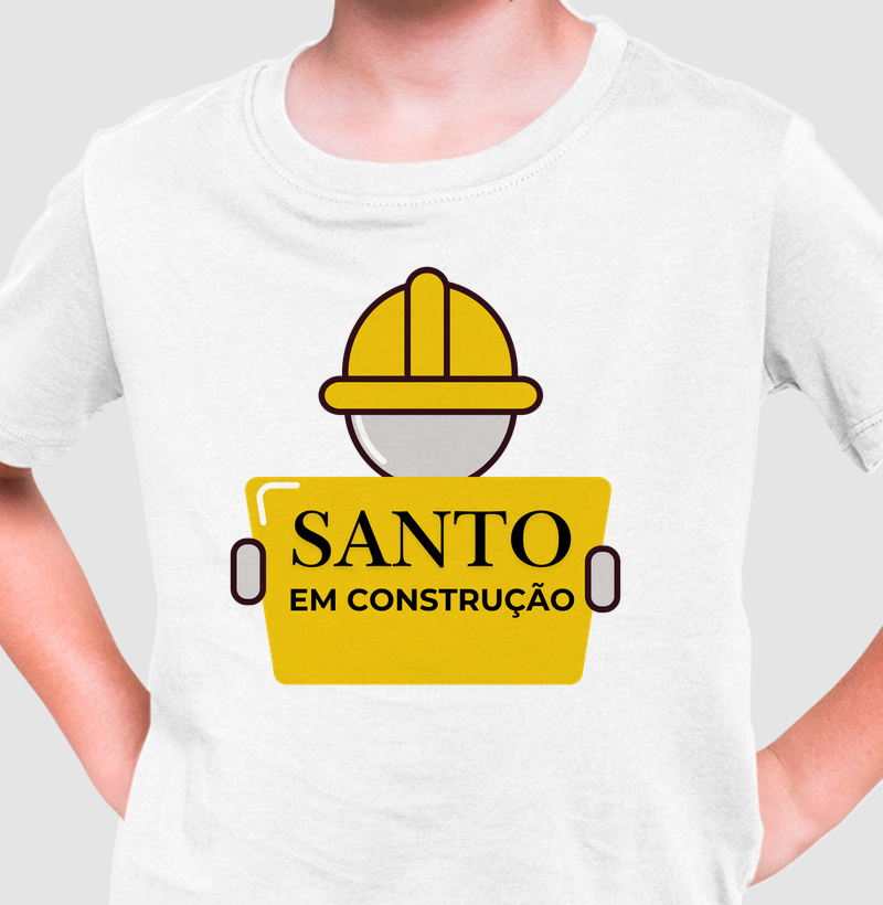 santo em construção