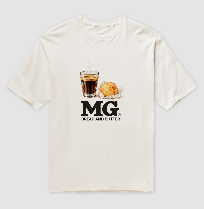 Camiseta Oversized I Love MG