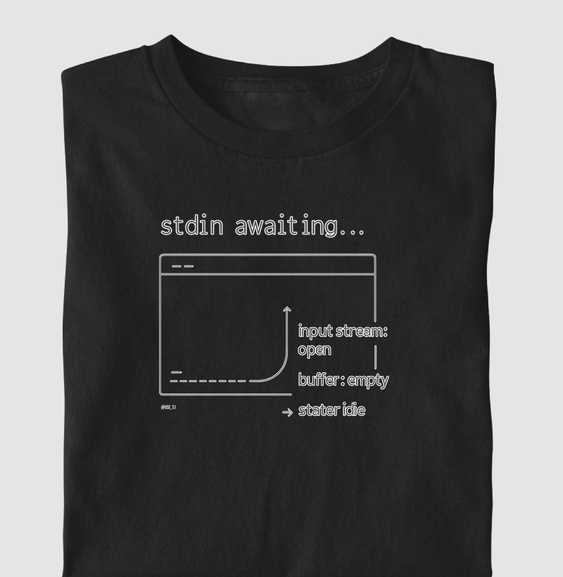 "stdin awaiting..." T.I