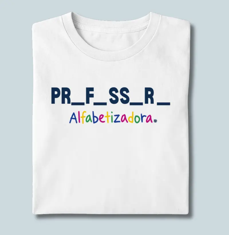 Camiseta | Alfabetizadora 