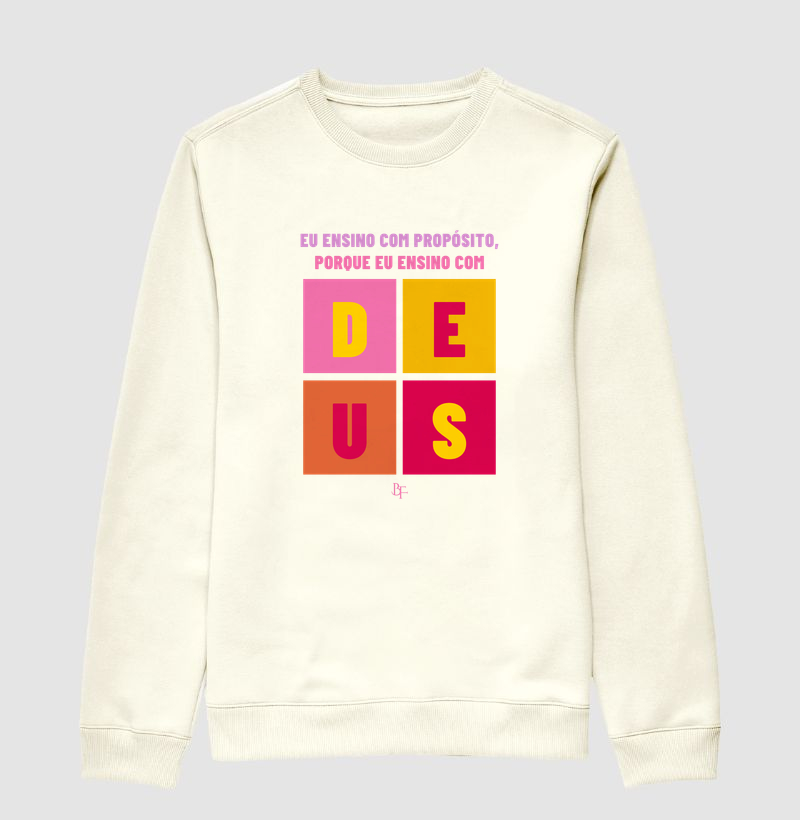 Eu ensino com propósito , porque eu ensino com Deus