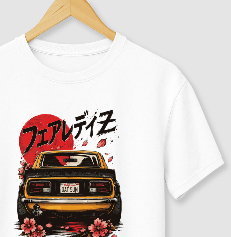 Datsun 240Z (Fairlady Z) – "Our border is the horizon."