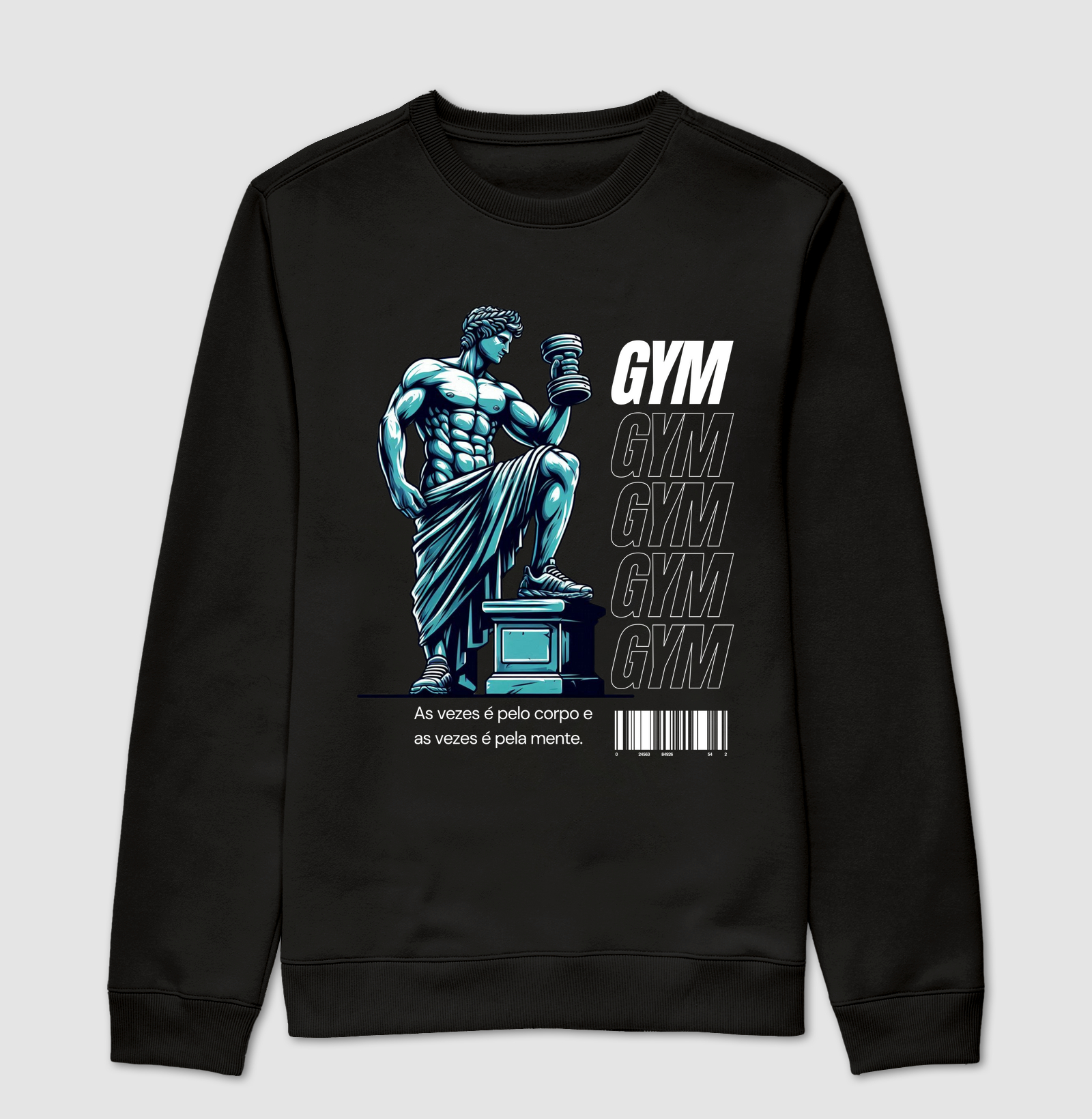 As vezes é pelo corpo e as vezes é pela mente