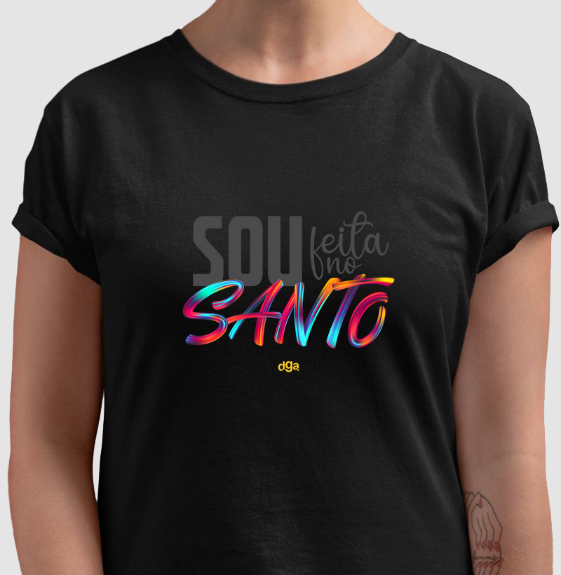 Camiseta Umbanda - Sou feita no Santo