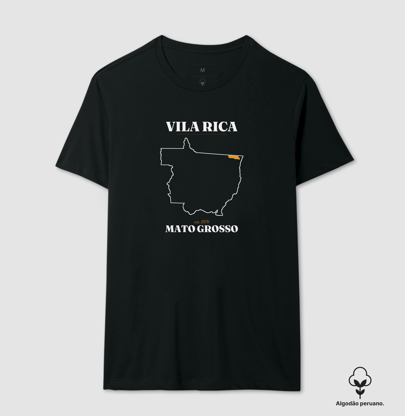 Vila Rica | Legado MT - Camiseta Algodão Peruano