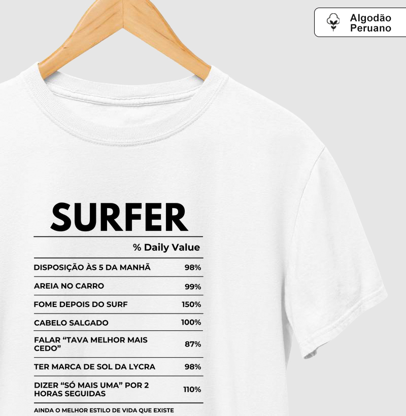 Ingredientes de surfista