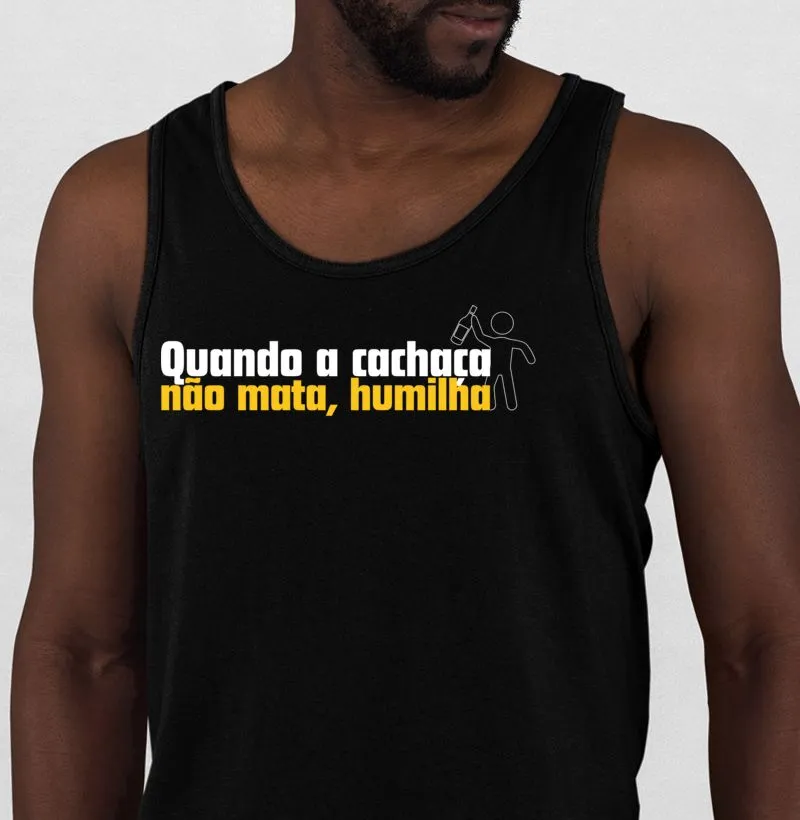Regata Quando a cachaça não mata, humilha