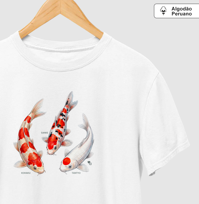 Peixes - Carpas Nishikigoi - Algodão Peruano