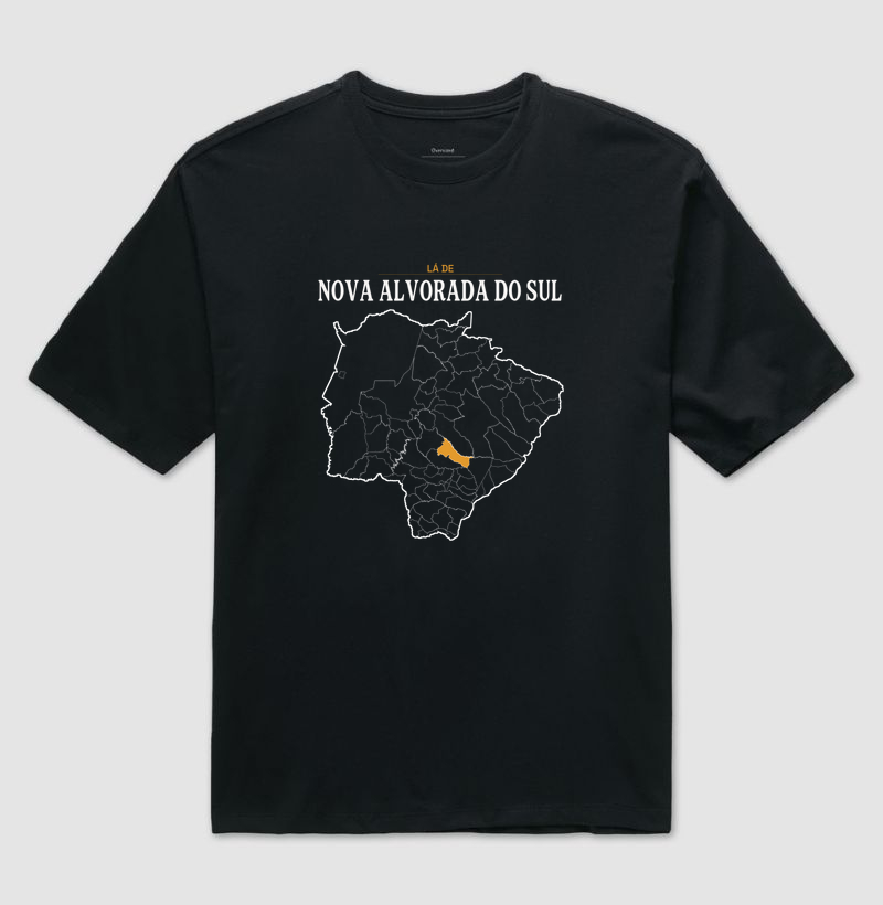 Nova Alvorada do Sul | Território MS - Camiseta Oversized