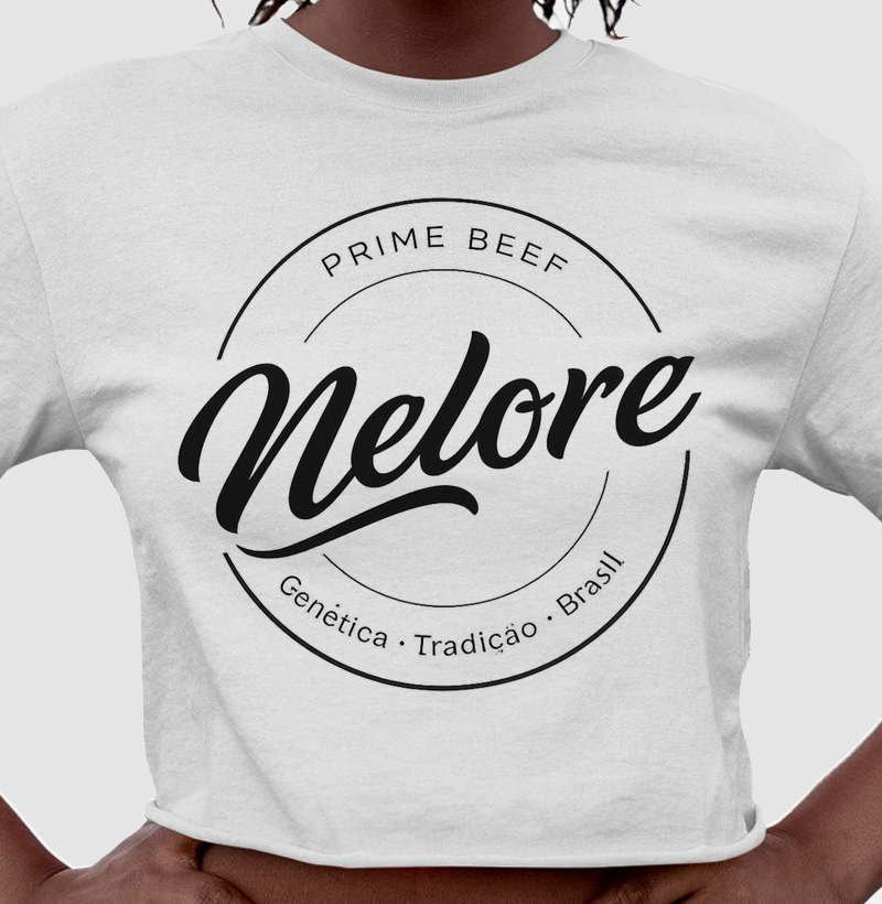 Camiseta carimbo Nelore
