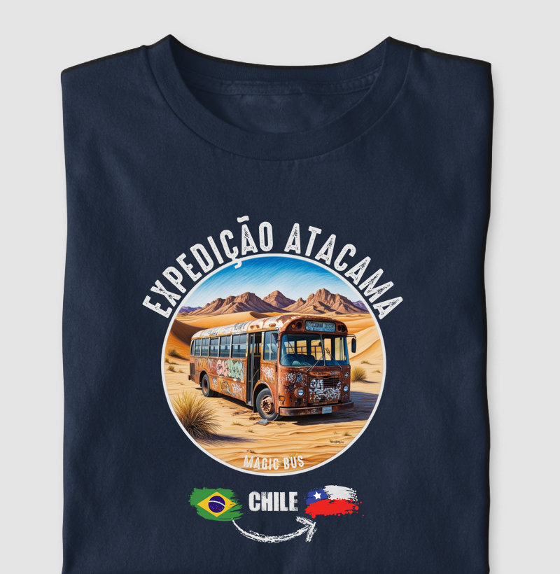 Expedição Atacama - Camisa Personalizada
