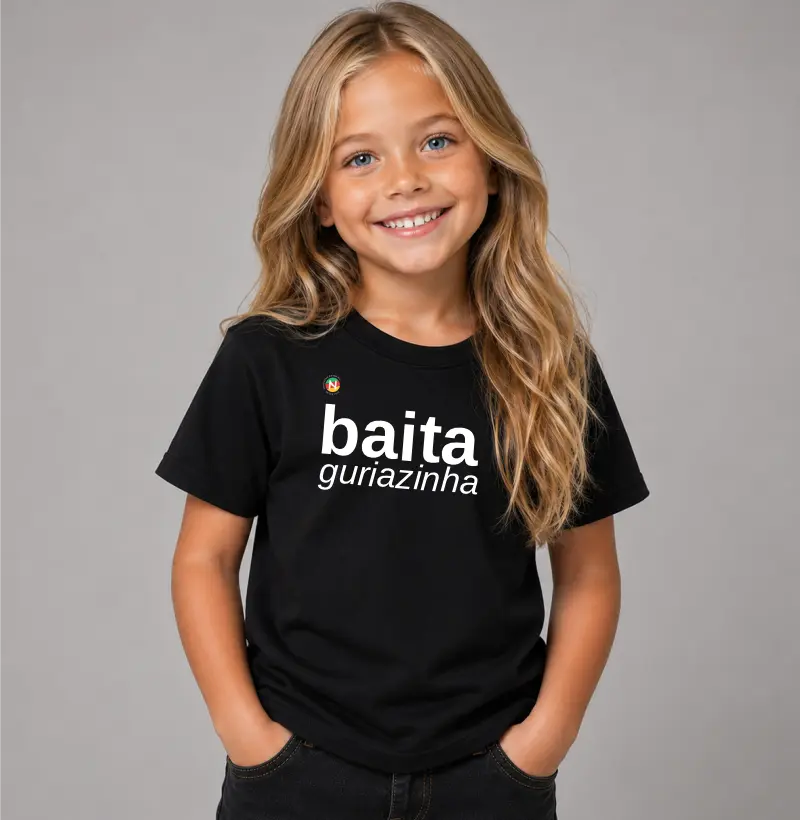 Camiseta Infantil Baita Guriazinha 