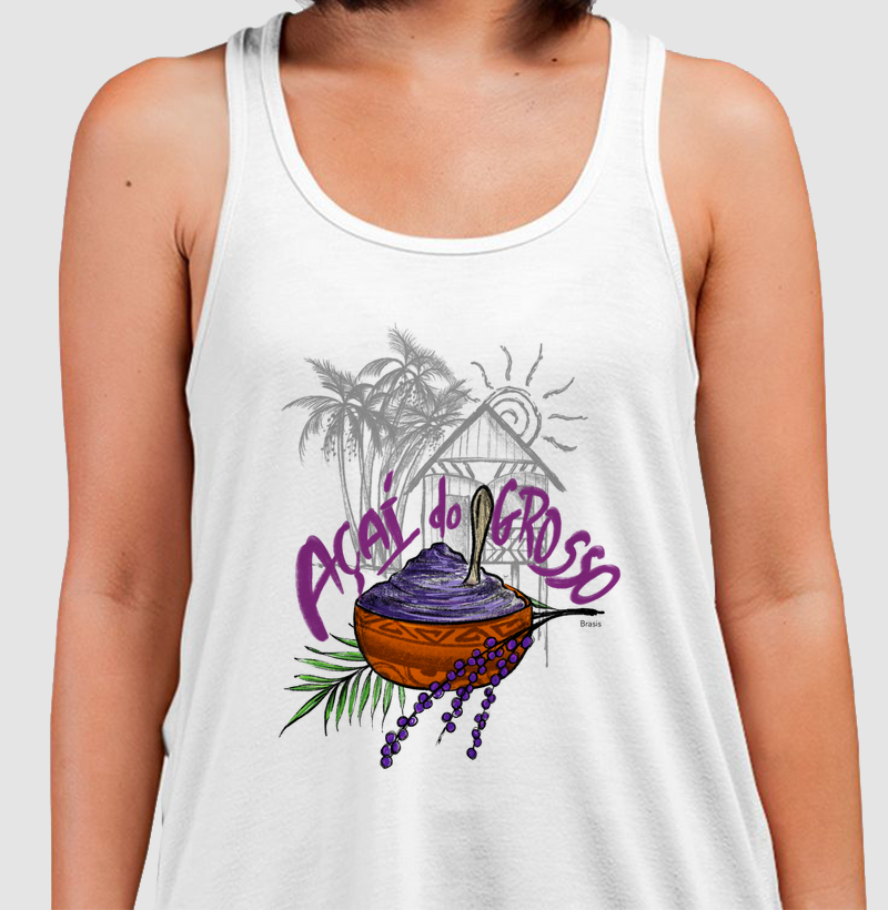 Estampa "Açaí do grosso"