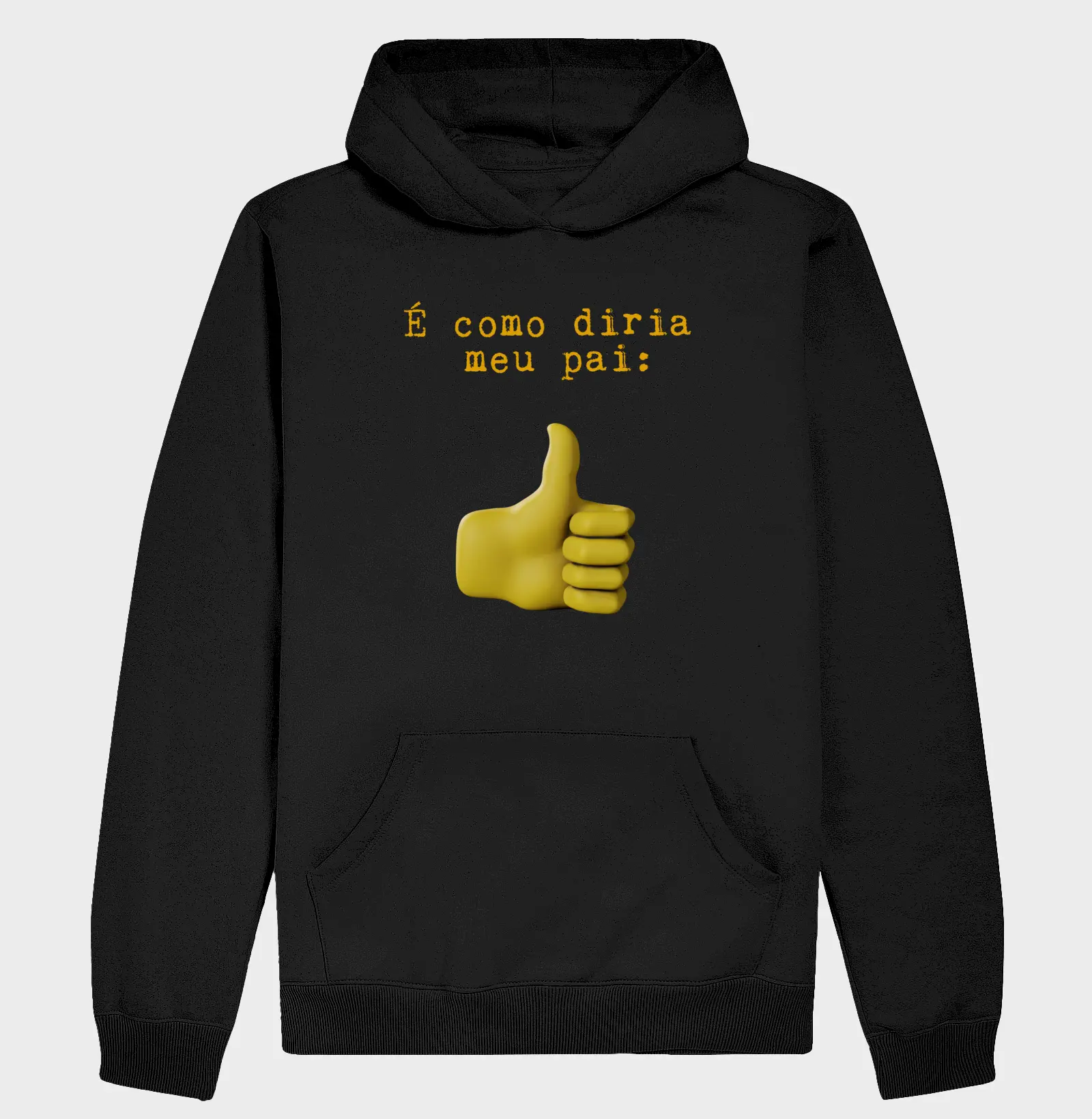 É como diria meu pai