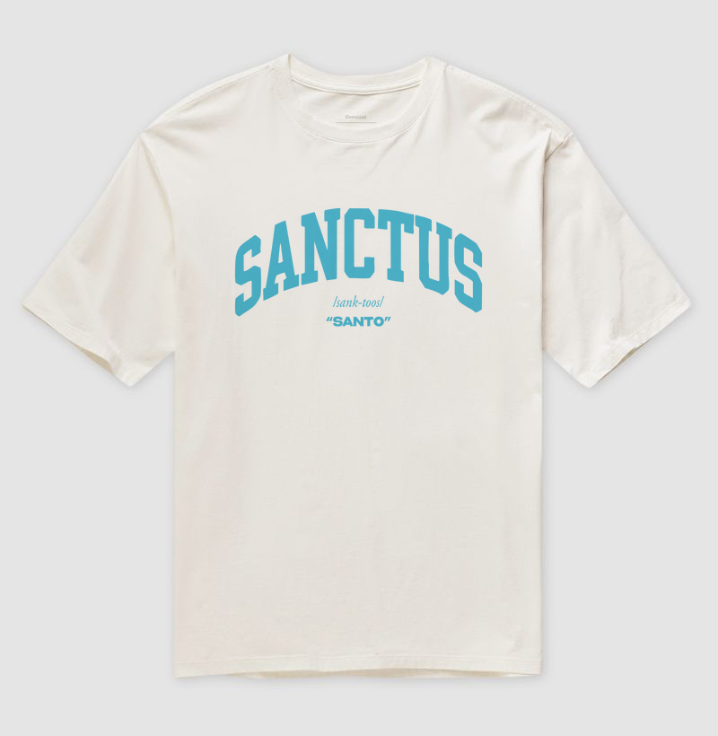 CAMISETA OVERSIZED SANCTUS