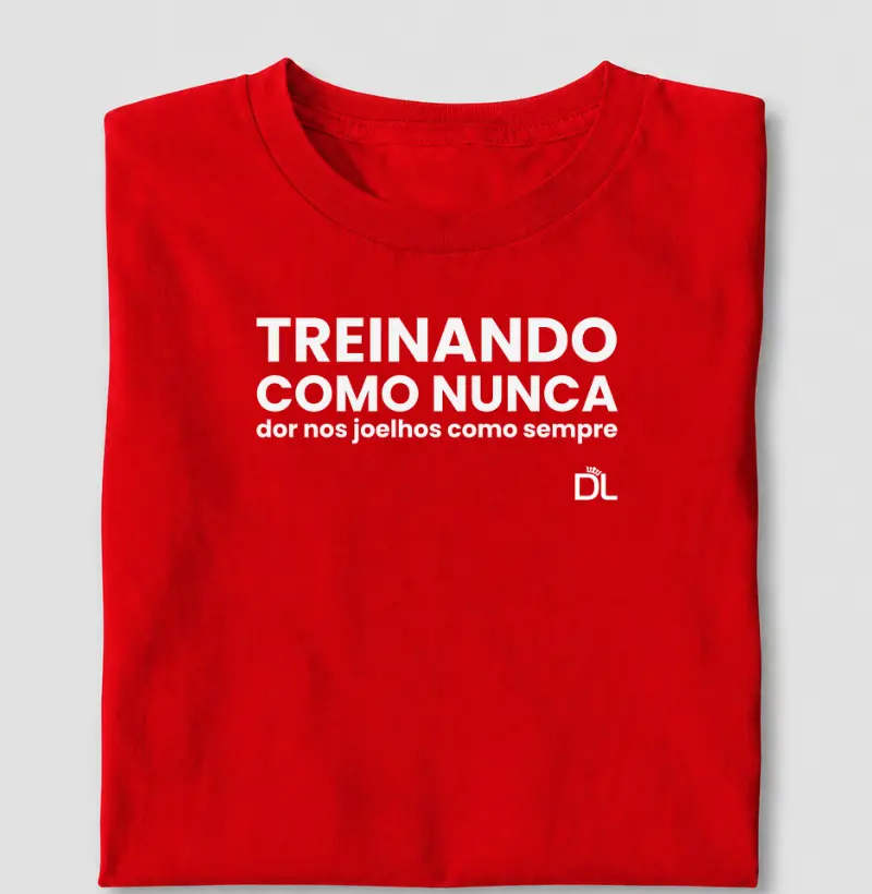 Treinando como nunca