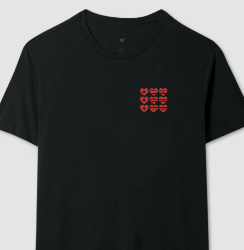 Camiseta BTS Heart 2.0