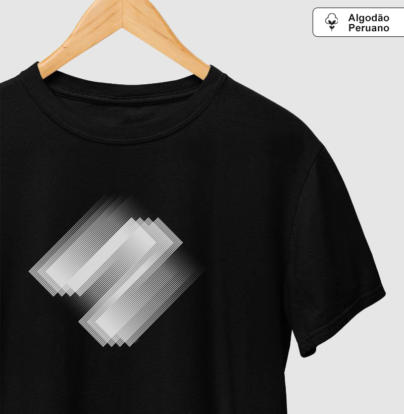 Camiseta Minimal Abstrato Owl Basic