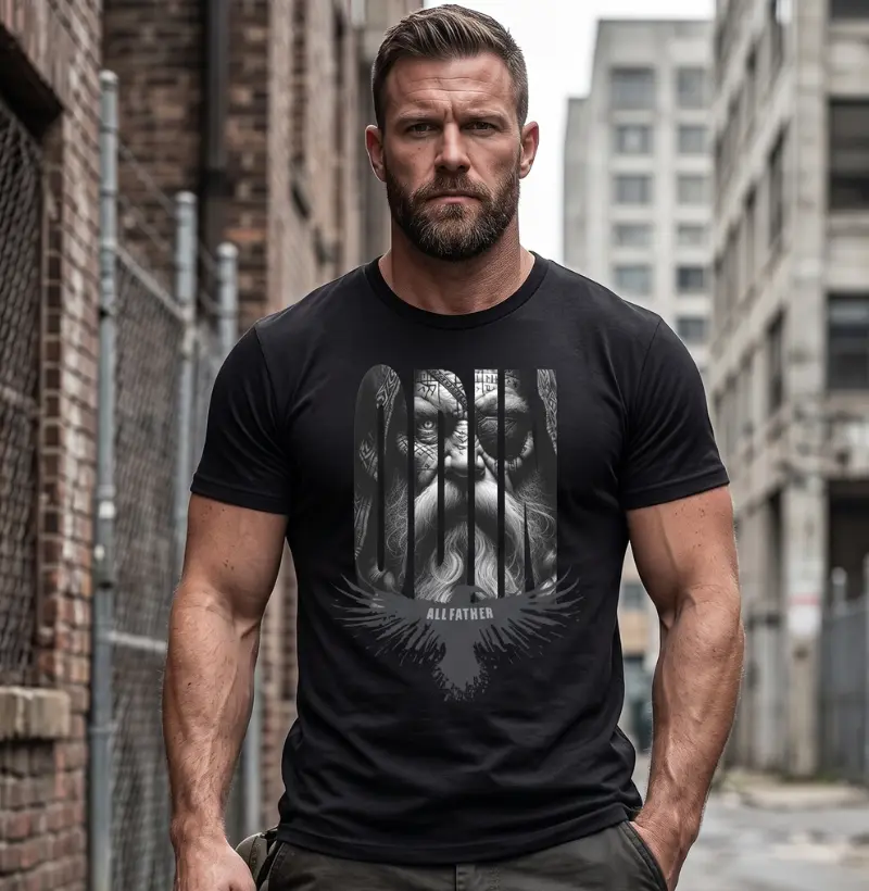 Camiseta Odin Allfather Raven