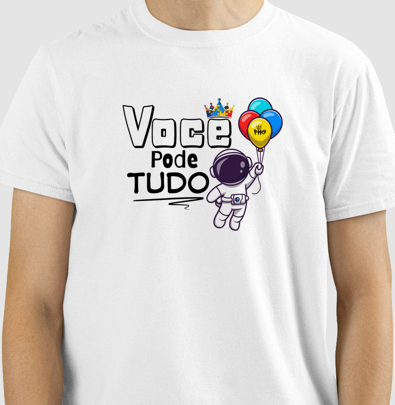 Camiseta Você Pode Tudo