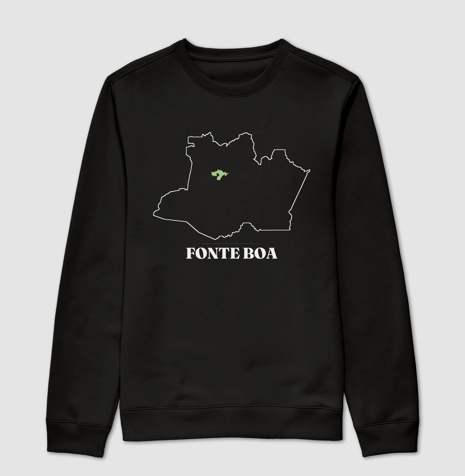 Fonte Boa | Traço AM - Suéter Moletom