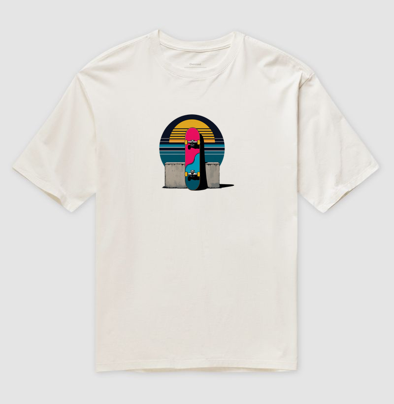 Camiseta Oversized Skate da Orla | Posto80