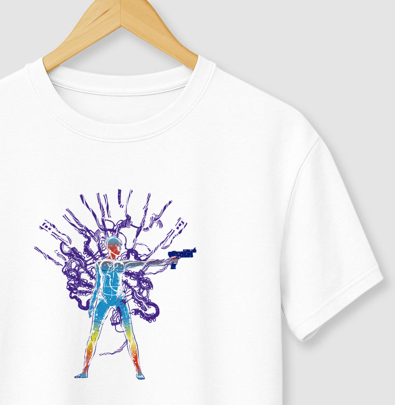 Camiseta Ghost in The Machine - Camiseta