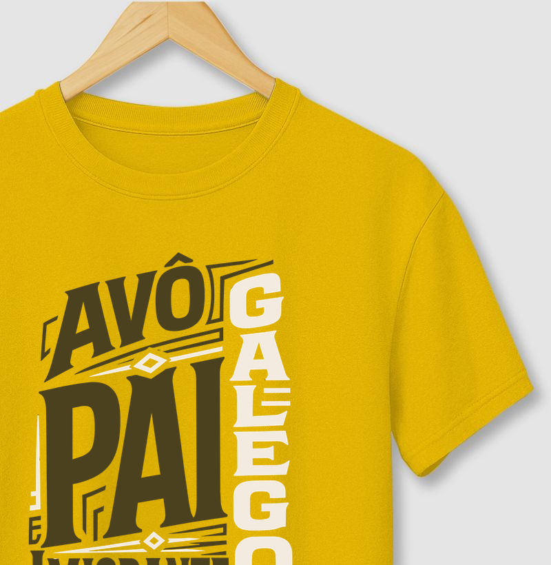 Camiseta Masculina Espanha - Avô e Pai