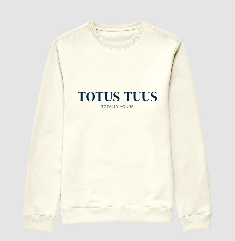 Suéter "TOTUS TUUS" – Consagração Total