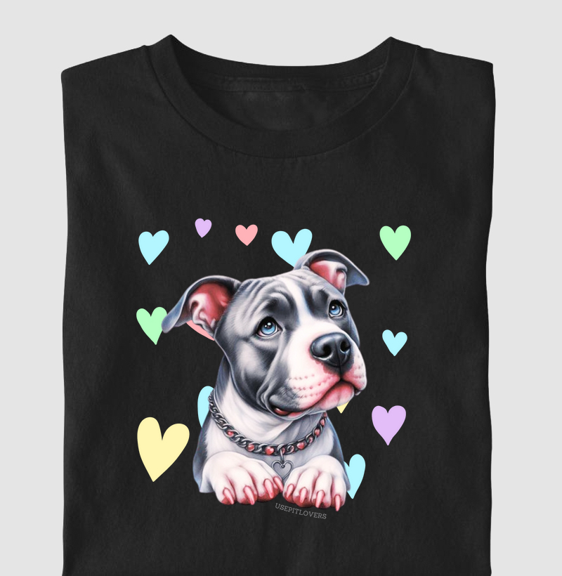Pitbull e corações