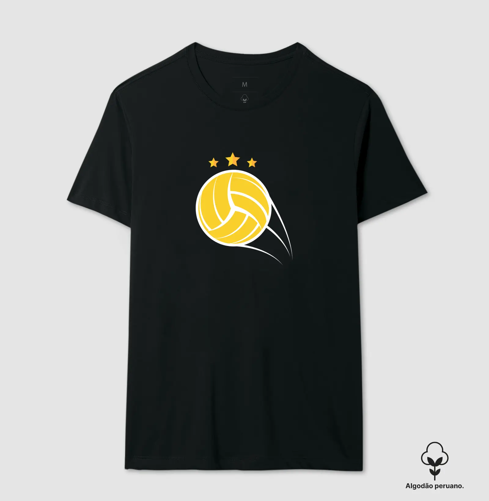 Camiseta Premium Voleibol Estrelas