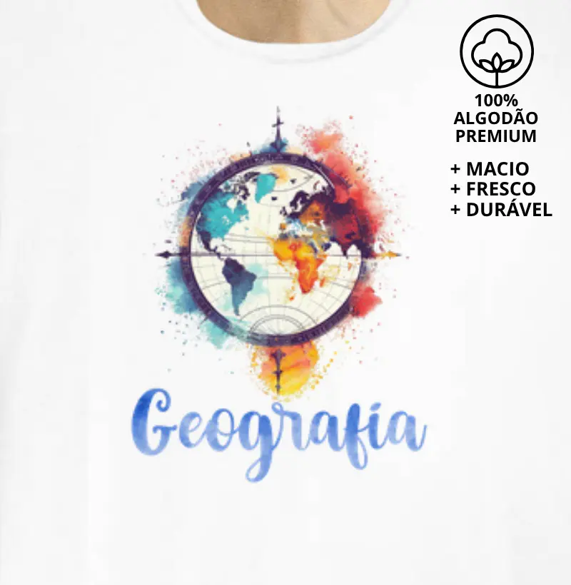 Camiseta Geografia