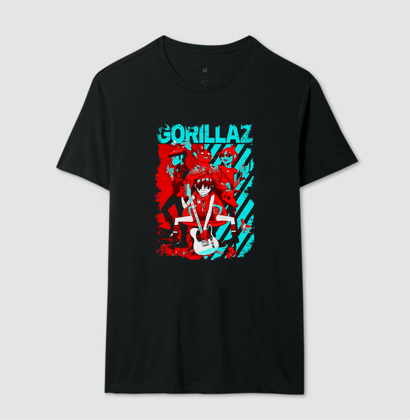 Camiseta Gorillaz