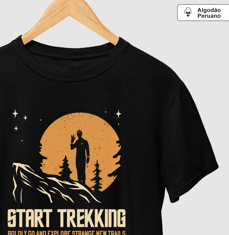 Camiseta Algodão Peruano  Start Trekking - Camiseta Algodão Peruano