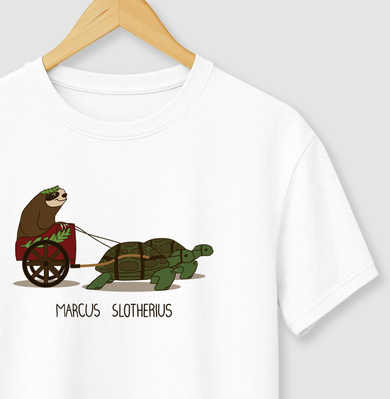 Camiseta Marcus Preguicius - Camiseta