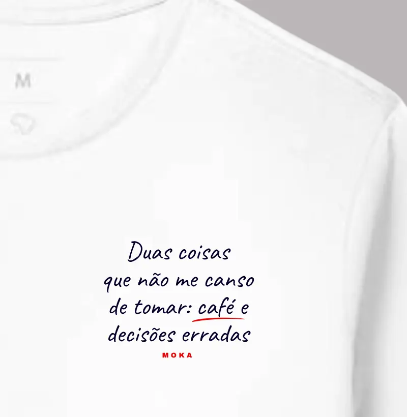 Café e decisões erradas