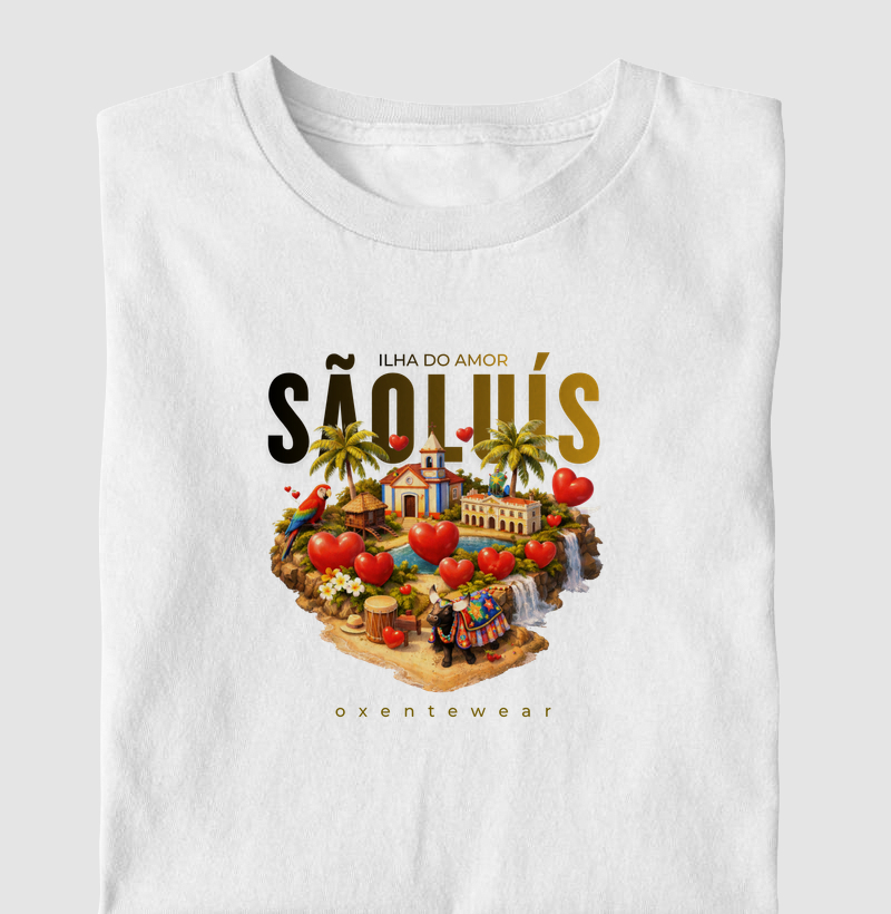 Camiseta Ilha do Amor ( São Luis-MA) | premium