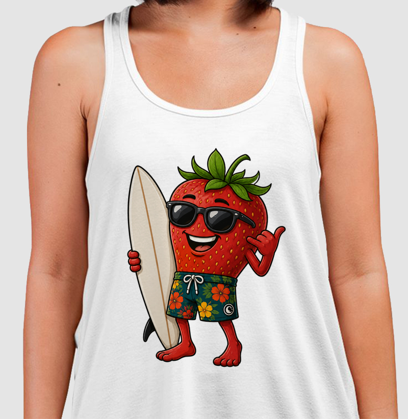 Morango Surfista Tropical