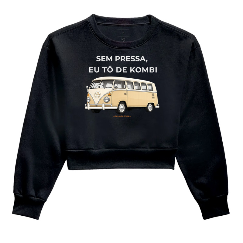 Sem pressa, eu tô de Kombi - bege
