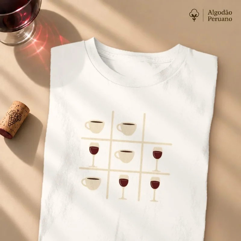 Camiseta Jogo da Velha Vinifero