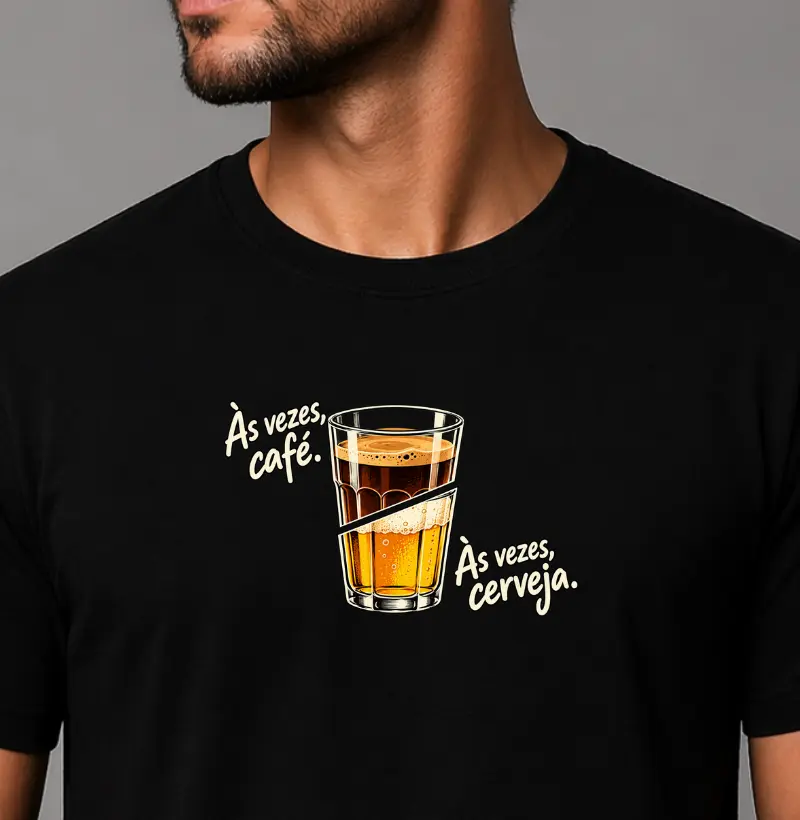 Às vezes café, às vezes cerveja